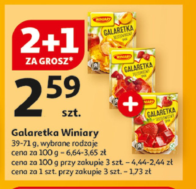 Galaretka poziomkowa Winiary galaretka promocja