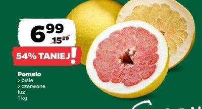 Pomelo białe/czerwone luz promocja w Netto