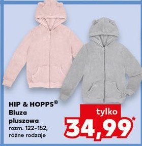 Bluza pluszowa dziewczęca rozm. 122-152 Hip & hopps promocja w Kaufland