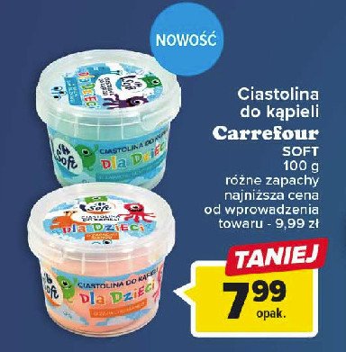 Ciastolina do k膮pieli mango Carrefour soft promocja