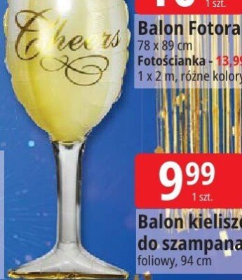 Baton kieliszek do szampana foliowy, różne kolory Leclerc promocja w Leclerc