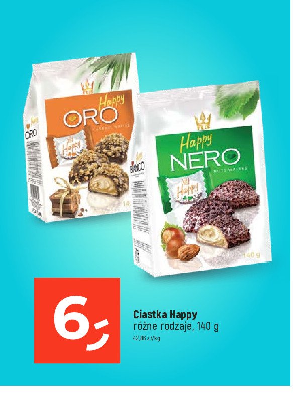 Ciastka Happy nero promocja