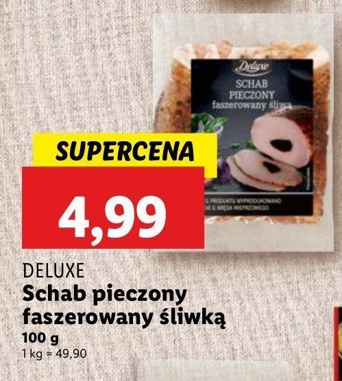 Schab pieczony ze 艣liwk膮 Deluxe promocja