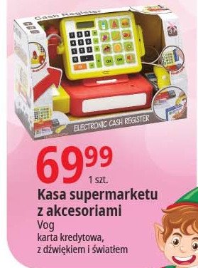 Kasa z dodatkami Vog promocja