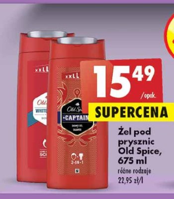 Zel pod prysznic Old spice captain promocja