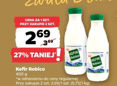 Kefir 400 g promocja w Netto