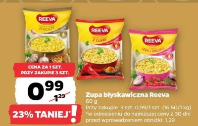 Zupa błyskawiczna  promocja w Netto