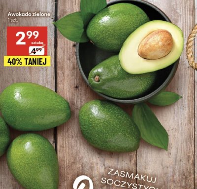 Awokado zielone promocja w Delikatesy Centrum