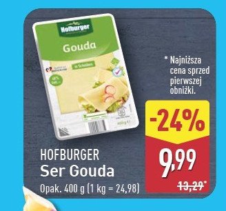 Ser gouda Hofburger promocja