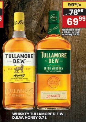 Whiskey Tullamore D.E.W. 0,7L promocja w Wafelek