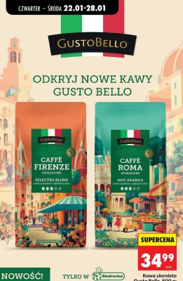 Kawa ziarnista promocja w Biedronka