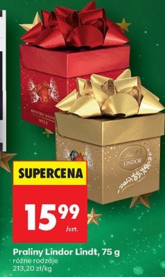 Praliny Lindor 75 g promocja w Biedronka