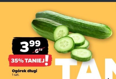 Ogórek długi Netto promocja w Netto