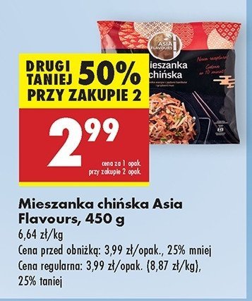 Mieszanka chińska Asia Flavours (Biedronka) promocja