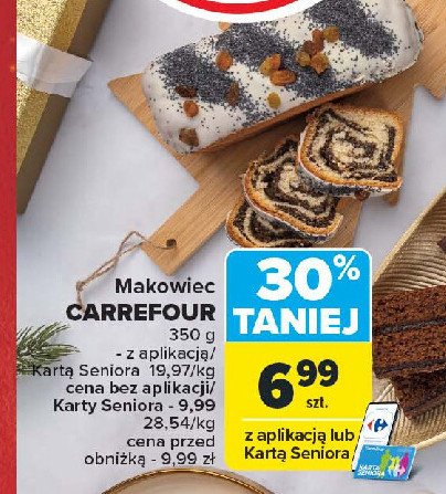 Makowiec Carrefour promocja w Carrefour Market