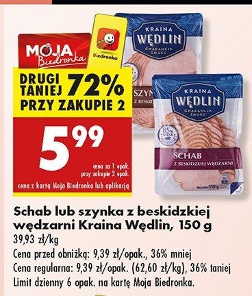 Szynka z beskidzkiej w臋dzarni Kraina w臋dlin promocja
