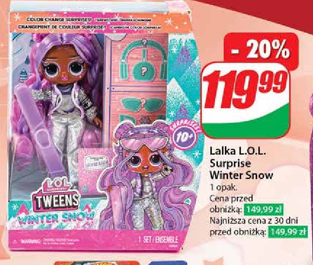 Lalka winter snow LOL SURPRISE promocja