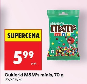 Cukierki minis promocja w Biedronka