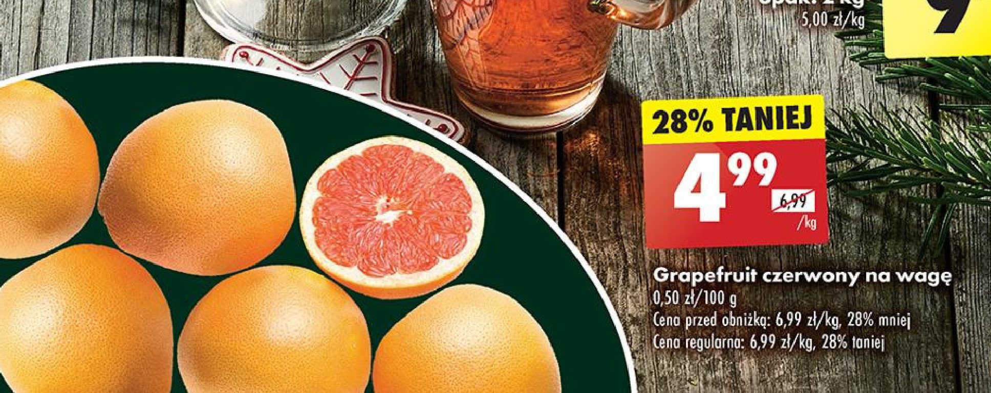 Grapefruit czerwony promocja