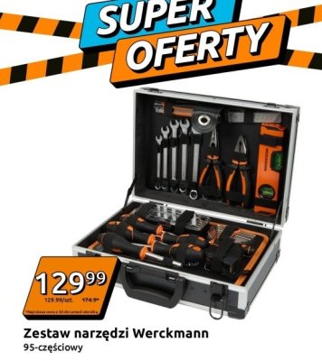 Zestaw narzędzi 95-częściowy promocja w Action