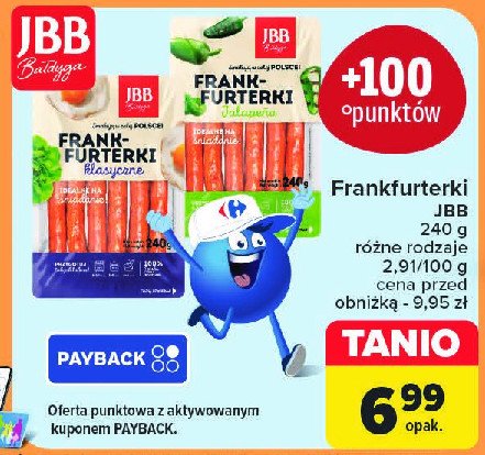 Frankfurterki jalapeno Jbb bałdyga promocja