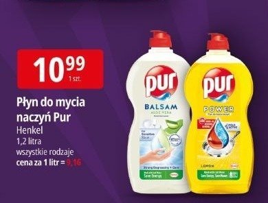 Płyn do mycia naczyń Pur Henkel promocja w Leclerc