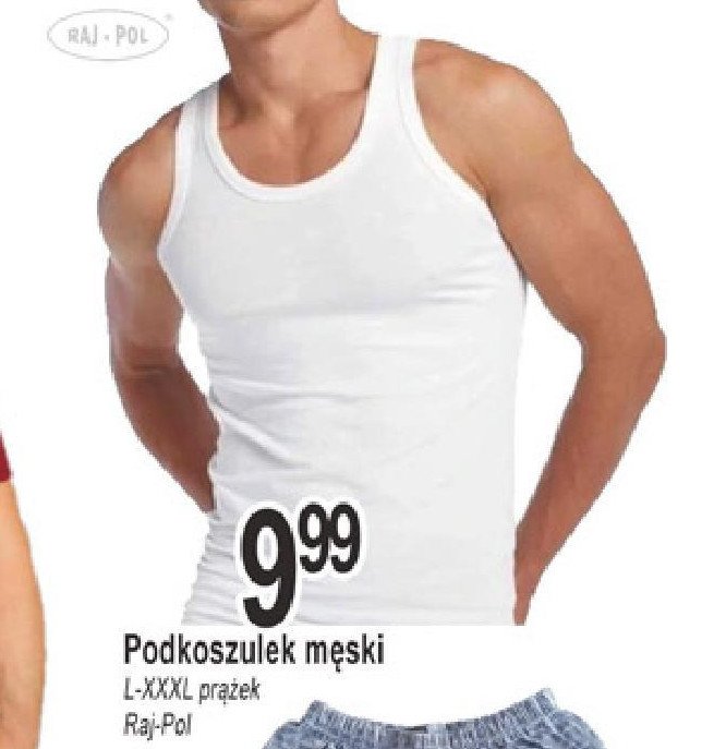 Podkoszulek m臋ski l-xxxl Raj-pol promocja