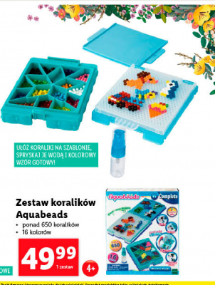 Zestaw do projektowania koraliki aquabeads Epoch promocja