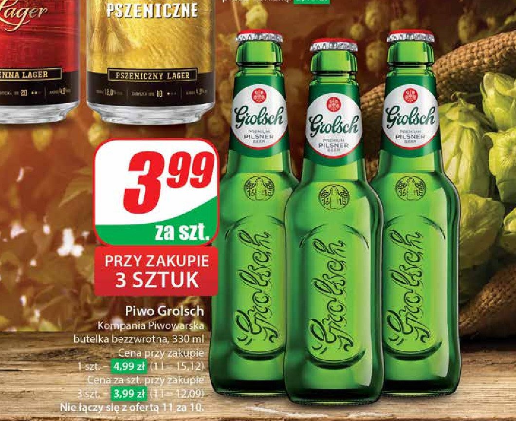 Piwo Grolsch promocja