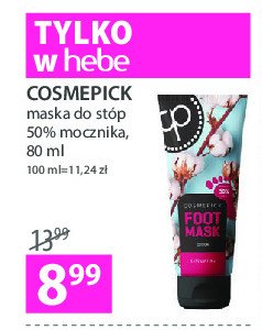 Maski do st贸p bawe艂na Cosmepick promocja