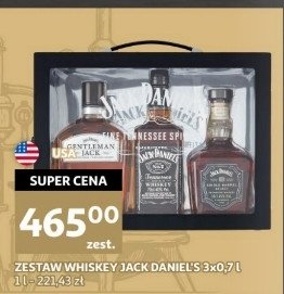 Whiskey JACK DANIEL'S FAMILY BOX promocja