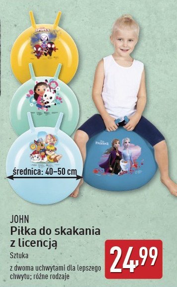 Piłka do skakania psi patrol John promocja