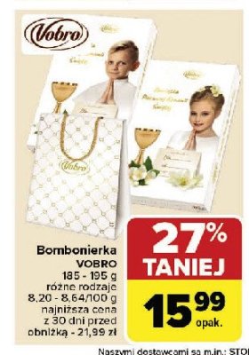 Bombonierka komunijna Vobro frutti di mare promocja