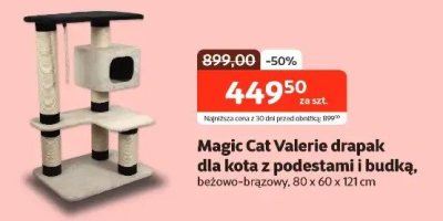 Drapak dla kota promocja w KAKADU
