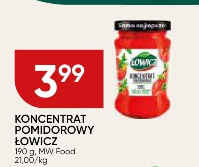 Koncentrat pomidorowy łowicz promocja w Chata Polska