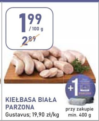 Kiełbasa biała parzona Mościbrody promocja w Stokrotka