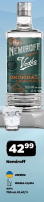 Wódka Nemiroff promocja w Netto