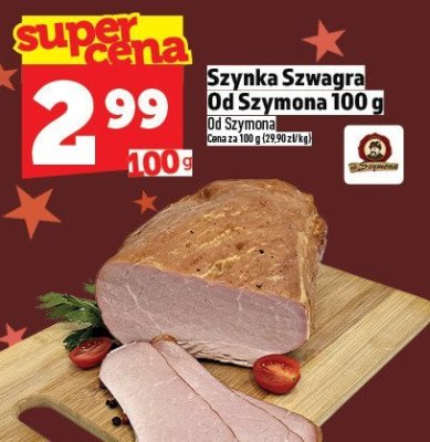 Szynka Szwagra Od Szymona 100g promocja w TOPAZ