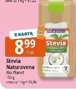 Stevia Naturavena cukier słodzik bio 50 g promocja w Leclerc