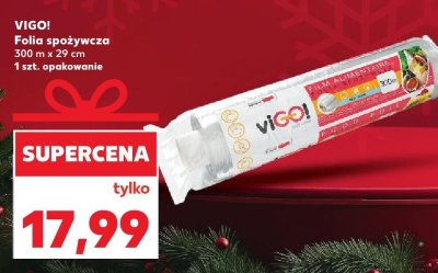 Folia spożywcza  promocja w Kaufland
