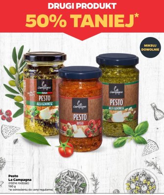 Pesto Rosso DRUGIE -50% promocja w Netto