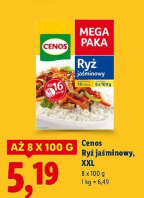 Ryż jaśminowy Cenos, XXL promocja w Lidl
