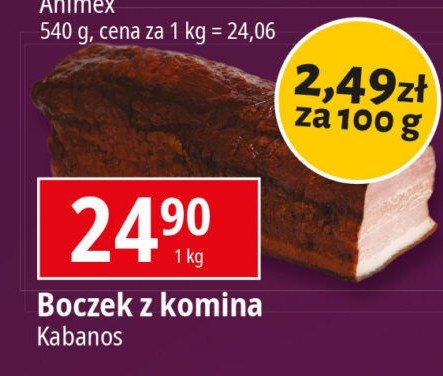 Boczek z komina Kabanos promocja