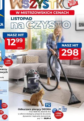 Odkurzacz piorący DEDRA promocja w PSB Mrówka