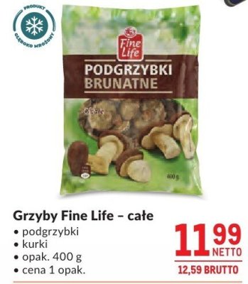 Grzyby Fine Life podgrzybki kurki promocja w Makro