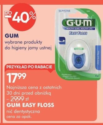 Produkty GUM wybrane produkty do higieny jamy ustnej promocja w Super-Pharm