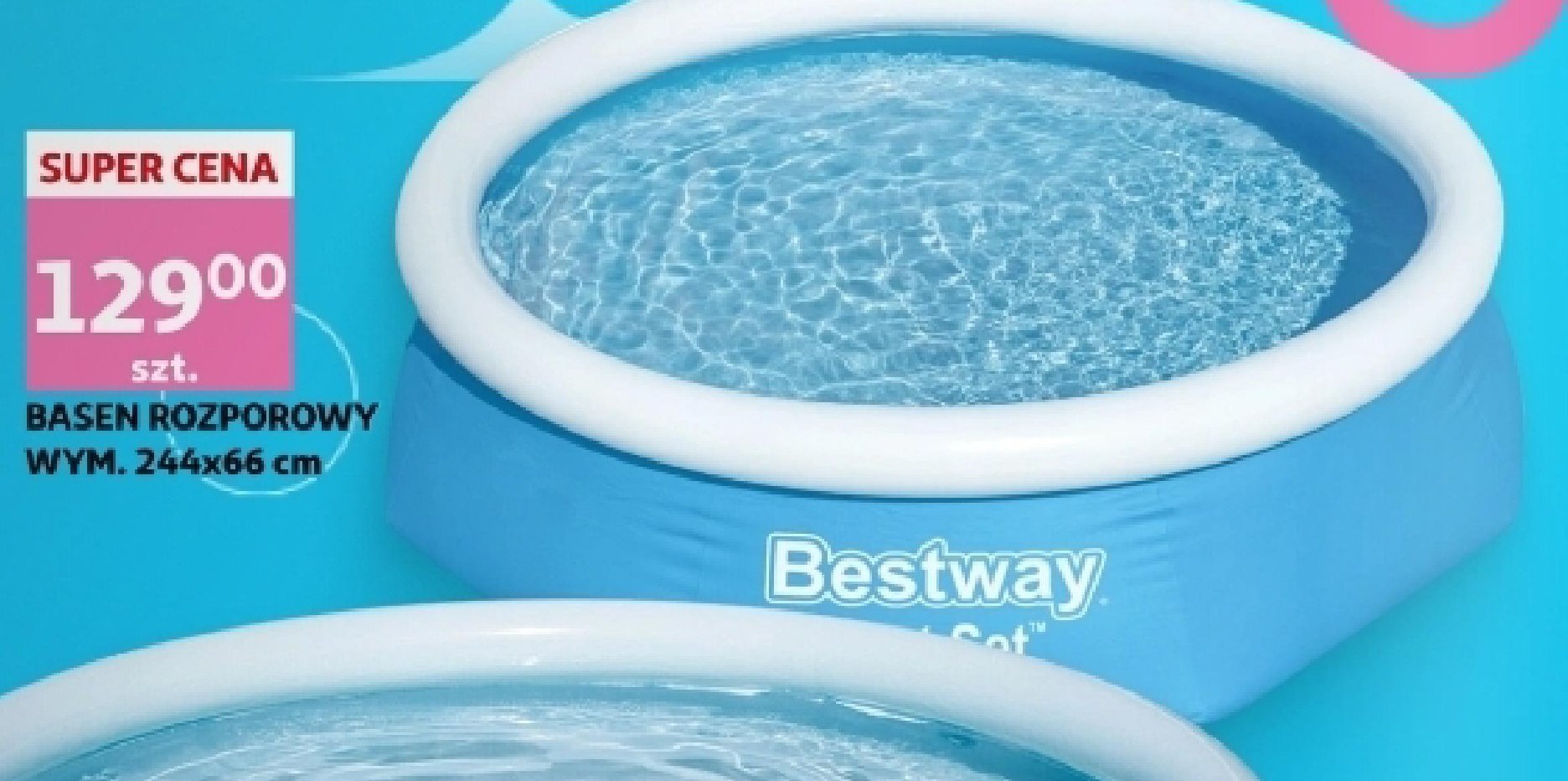 Basen 244 x 66 cm Bestway promocja