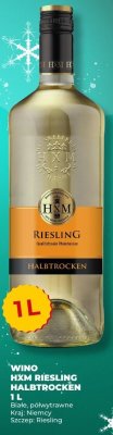 Wino HXM Riesling Halbtrocken promocja w Duży Ben