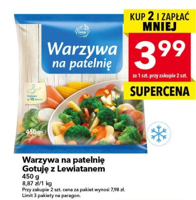 Warzywa na patelnię Gotuję z Lewiatanie promocja w LEWIATAN