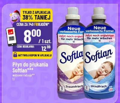 Płyn do płukania Softlan promocja w POLOmarket